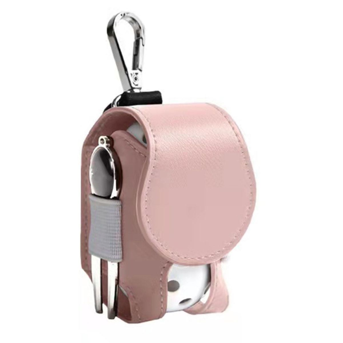 Golf Ball Waist Bag Golf Ball Waist Bag Holder Storage Pouch Pink
