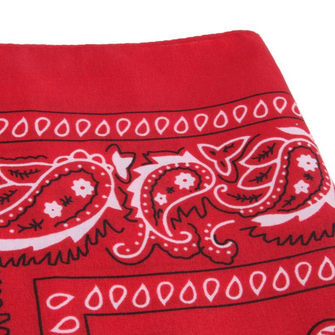 12pcs Paisley Bandanna Cow Boy Girl Bandana Neck Scarf Multicolor
