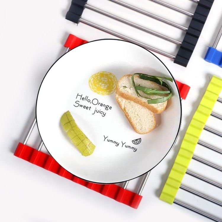 MS-202 3 PCS Folding Heat Insulation Pot Mat