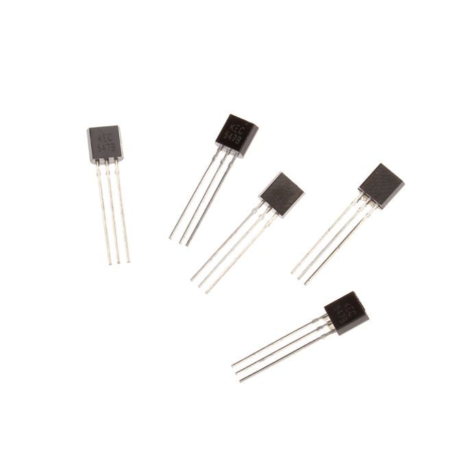 100 Pieces BC547 To 92 Epitaxial Planar NPN Silicon Transistors For