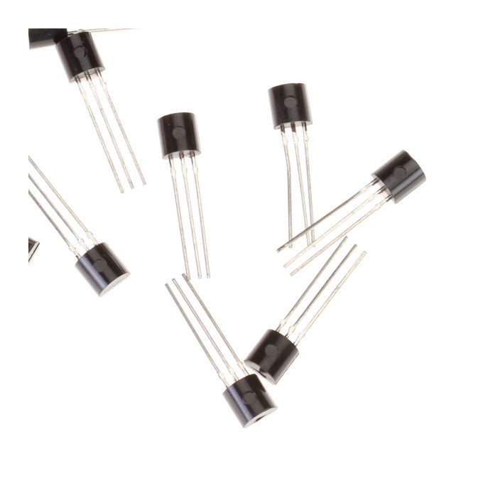 100 Pieces BC547 To 92 Epitaxial Planar NPN Silicon Transistors For