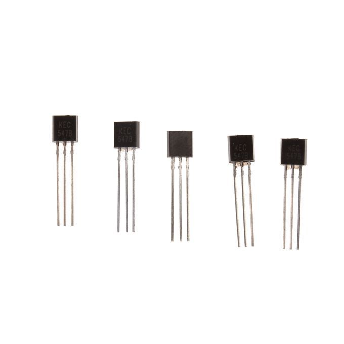 100 Pieces BC547 To 92 Epitaxial Planar NPN Silicon Transistors For