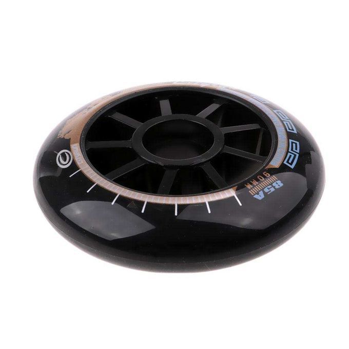 Inline Skate Wheels Outdoor Speed Skating Wheels 90mm Black