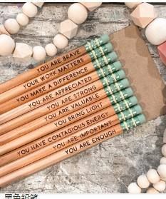 Log Pencil Environmental Protection Write Constantly Children's HB Pencil Elementary School Students Learning Office Sketch Pen