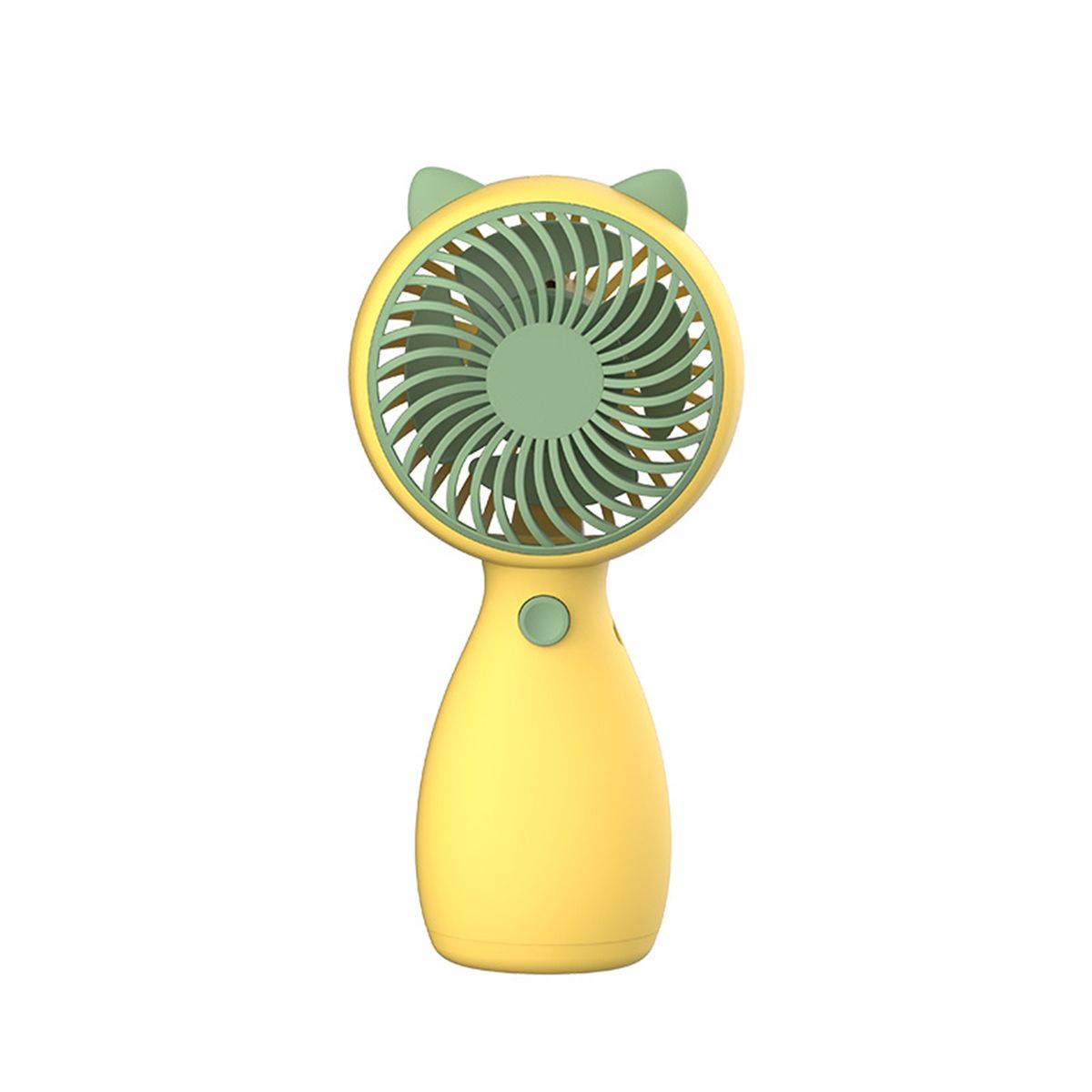 Mini Fan Quiet Operation Portable Lightweight-Yellow