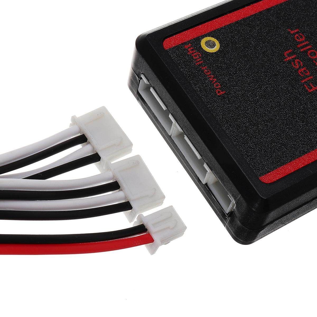 16 LED Car Emergency Strobe Light Bar Warning Flash Visor Dash Lighting Red Blue Light Blue Light