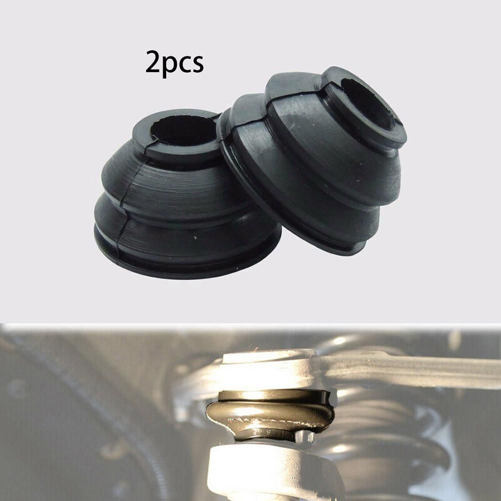 2XBall Joint Boot Car Suspension Steering Ball Joint Rubber Dust Boot Cover Track Tie Turn Rods Ends Set Parts Dust Boot Cover