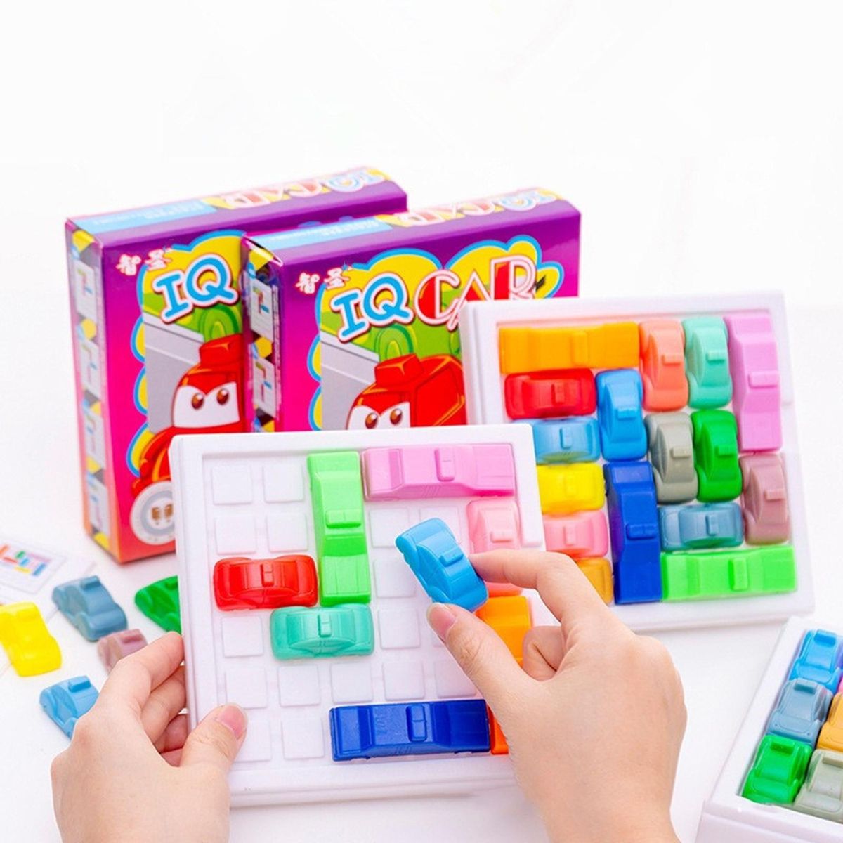 1 Set Brain Game Rush Traffic Puzzle Educational Toy