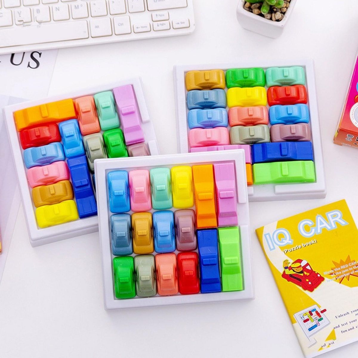 1 Set Brain Game Rush Traffic Puzzle Educational Toy