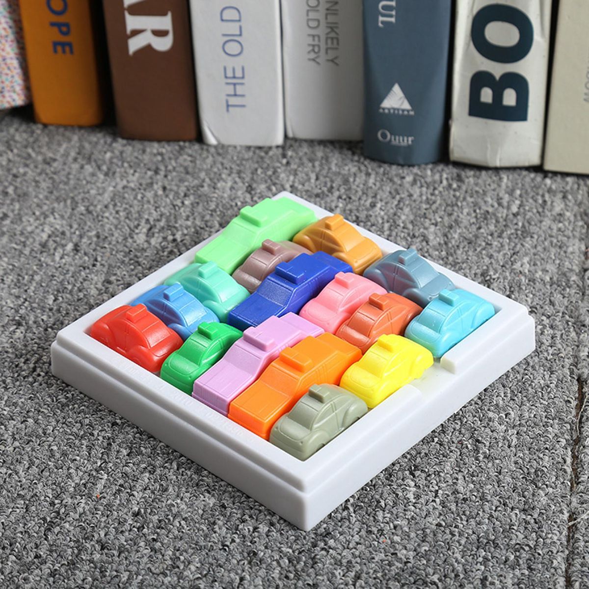 1 Set Brain Game Rush Traffic Puzzle Educational Toy
