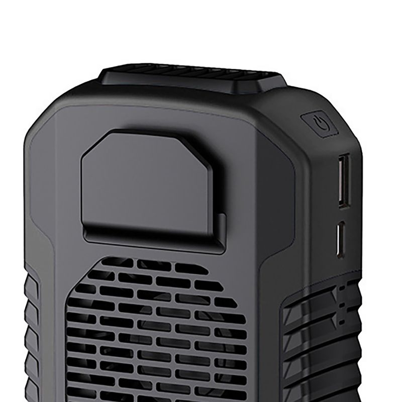 Cooling Fan Multi-purpose Strong Wind Rechargeable-Black