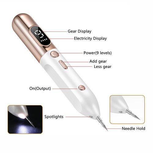 Gold Tattoo Freckle Wart Tag Removal Pen Beauty Tools