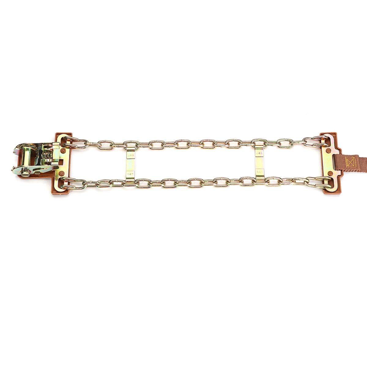 L Size Universal Anti-skid Car Truck Steel Tire Winter Snow Chain Emergency Belt Off-Road Safety Antiskid L