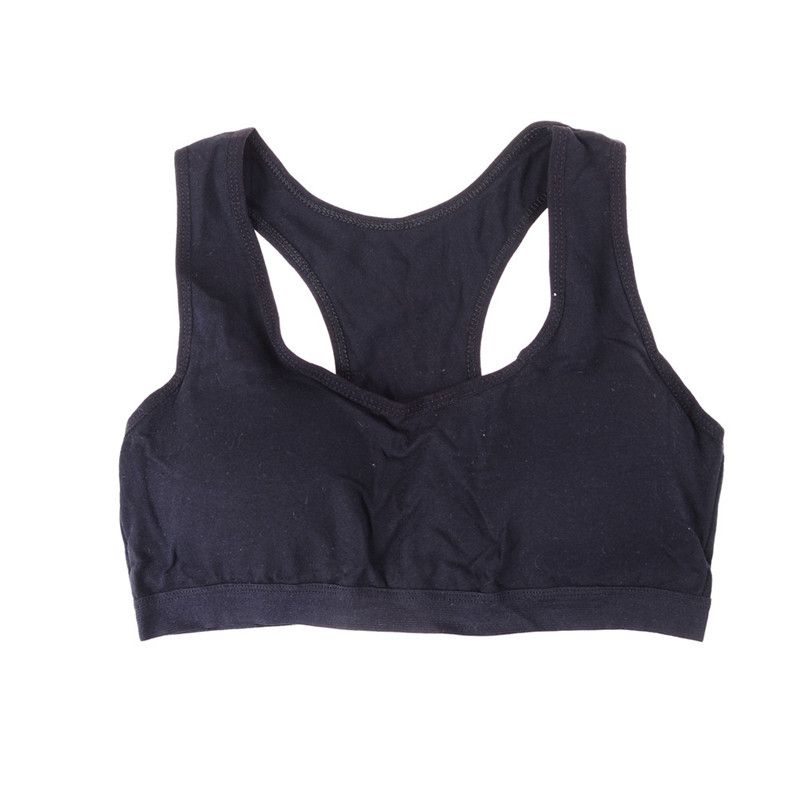 10-15y Girls Bras Soft Young Children Bra For Kids Teenagers Wire Free Training