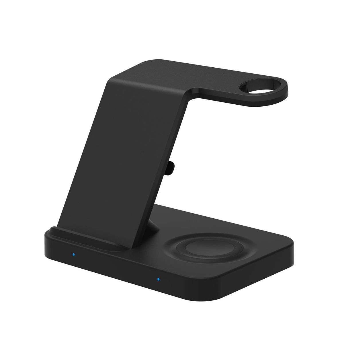 F16 Wireless Charger 5 in 1 Wireless Charging Station for Multiple Devices 15W Fast Charging Dock Stand Replacement for iOS/Samsung Smartphone Smartwatch Series Earbuds