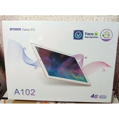 Atouch A102 Tablet -10.1"- Android 6.1 -64GB -4GB -4G LTE- WiFi -Quad Core - Dual Sim