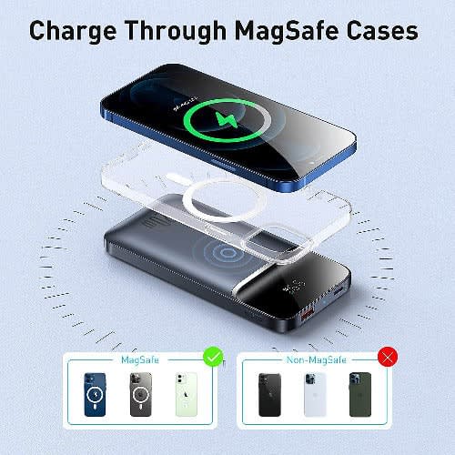 Baseus Magnetic Power Bank - 10,000mAh - Magsafe Wireless Portable Charger - Pd 20w Usb-c