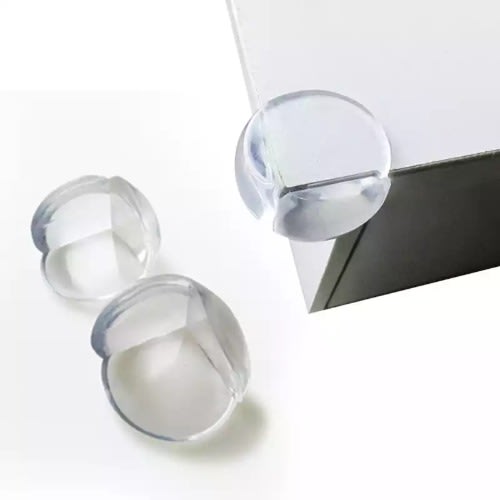 Baby Proofing For Tables Edges - 4pcs- Transparent Silicone