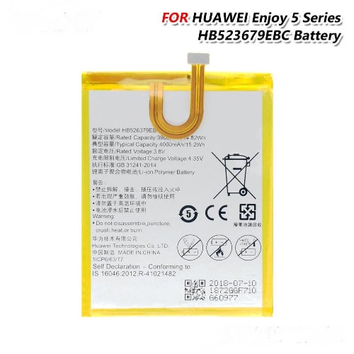 Replacement Battery For For Huawei Y6 Pro 4c Pro Hb526379ebc