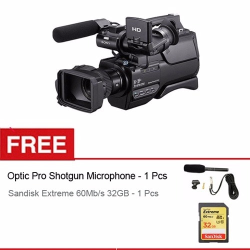 Shoulder Mount Video Camcorder+Free Interview Mic & 32GB SD Card - HXR-MC2500