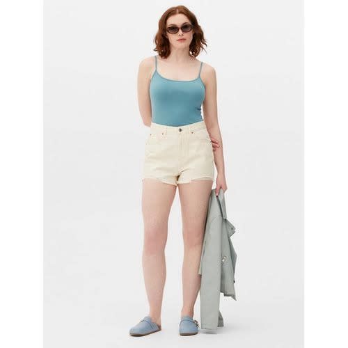 Adjustable Strap Stretch Camisole- Teal