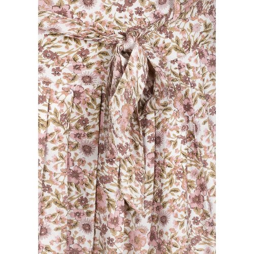 Women's A-Line Floral Midi Skirt