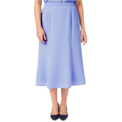 Satin Back Crepe Skirt