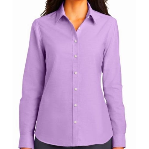 Ladies Formal Dress Shirt  - Lilac