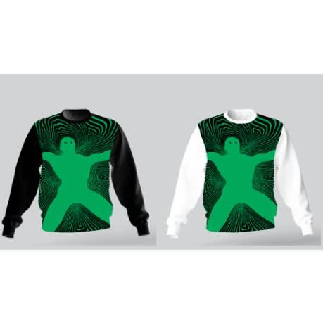 Contour Design Long Sleeeve Polo T-Shirt -2Pieces