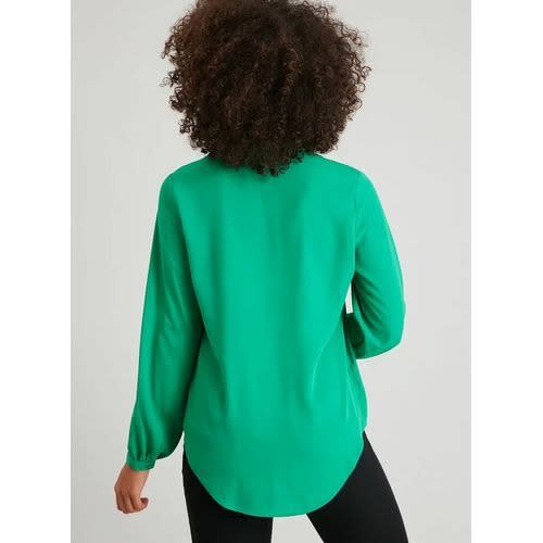 Button Through Shirt- Green