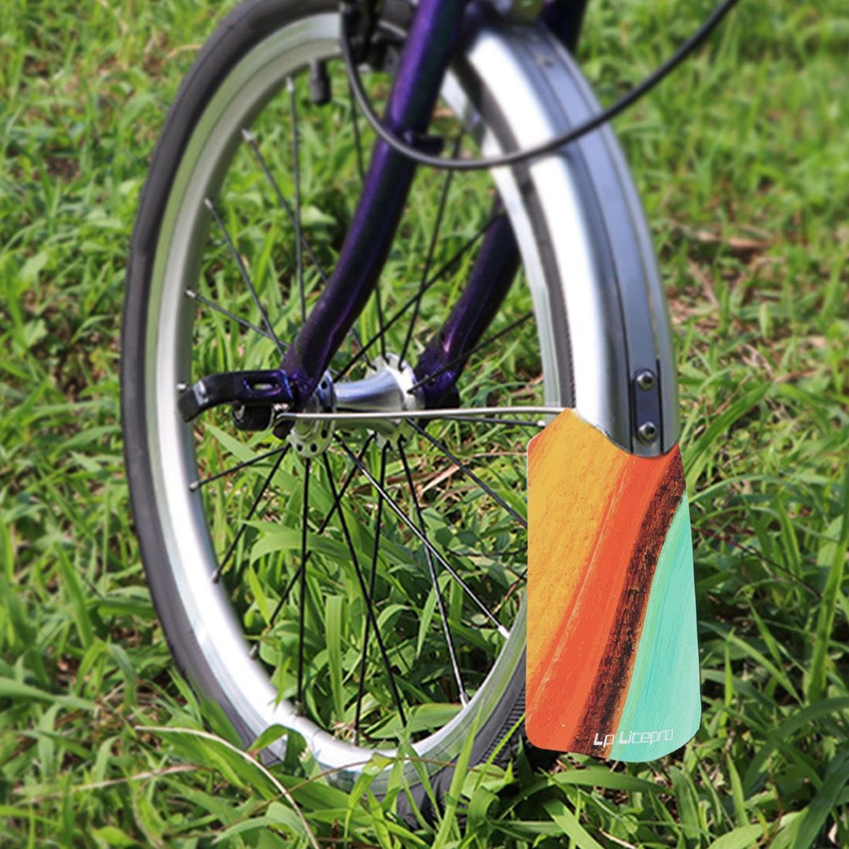 Folding Ike Fender Mudapron Icycle Splash Guard PVC Ike Accessories B