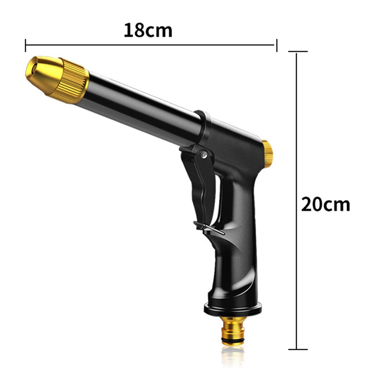 Garden Hose Nozzle Handheld Water Hose Nozzle Sprayer For Watering