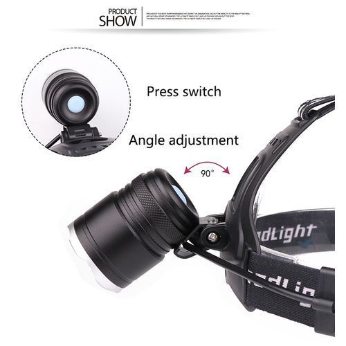 50000lm Xhp70 Headlight Super Bright Led Headlamp Usb Rechargeable Head Torch Xhp70 Lantern 3*18650 Battery Fishing Camping BIL