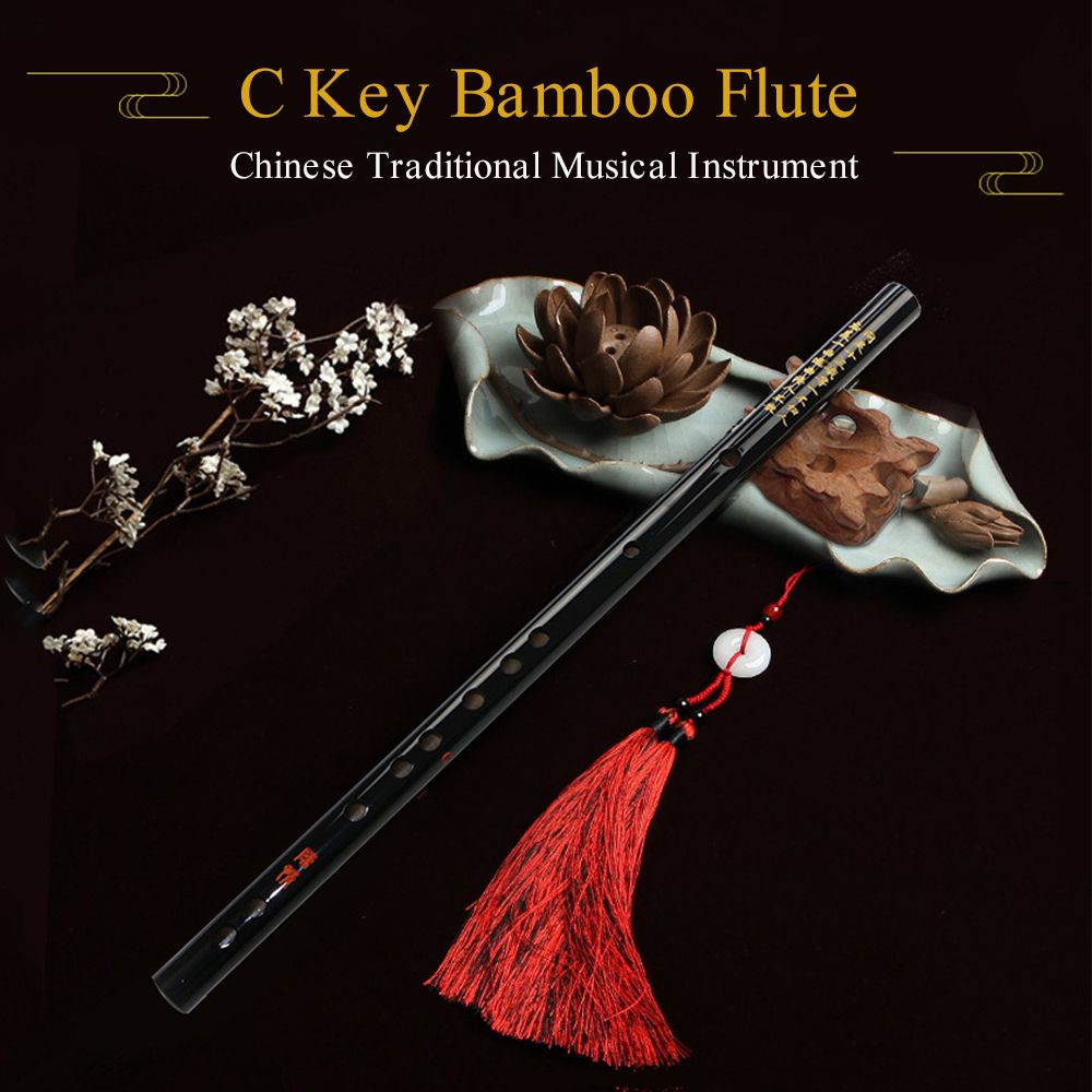 C Key Dizi Bamboo Flute Chinese Traditional Musical