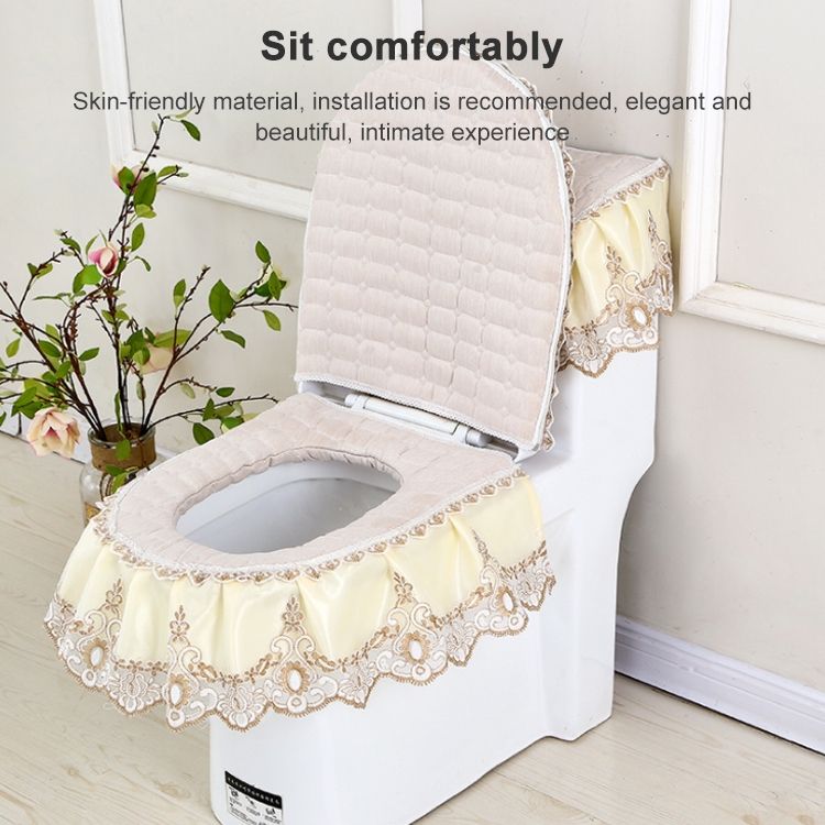 3 PCS / Set Universal Anti-Dust Cover Toilet Seat