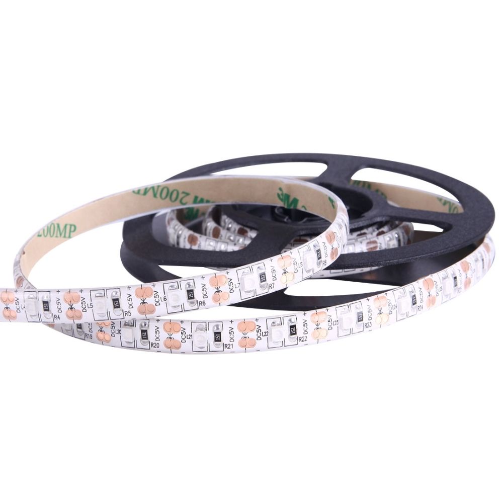 4.8W 60 LEDs SMD 3528 USB TV White Board Epoxy Rope Light With 50cm USB Interface Cable, Length: 1m, DC 5V(Blue Light)