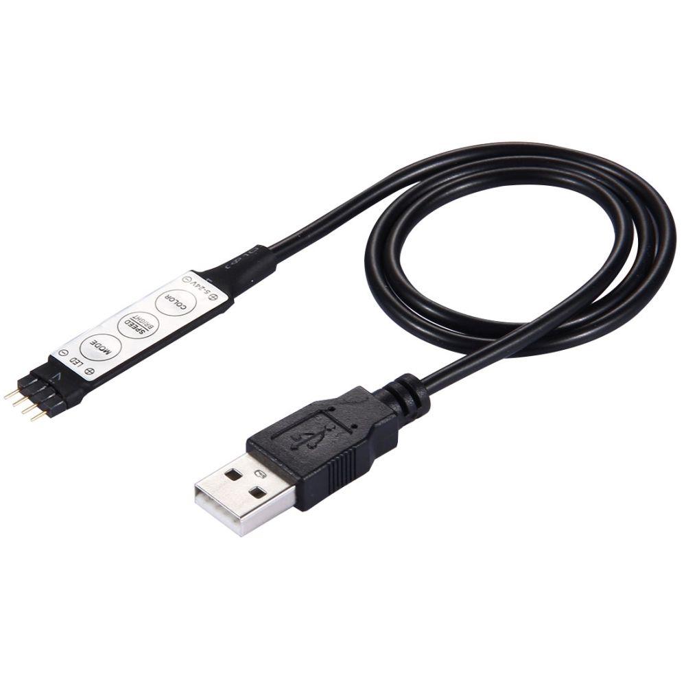 4.8W 60 LEDs SMD 3528 USB TV White Board Epoxy Rope Light With 50cm USB Interface Cable, Length: 1m, DC 5V(Blue Light)