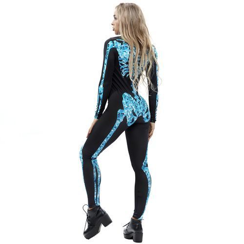 Parent-child 3D Skeleton Long-sleeved Jumpsuit---ParentBAX011-BJQ005
