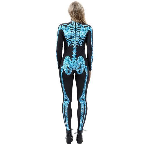Parent-child 3D Skeleton Long-sleeved Jumpsuit---ParentBAX011-BJQ005