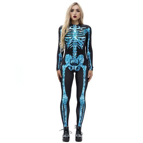Parent-child 3D Skeleton Long-sleeved Jumpsuit---ParentBAX011-BJQ005