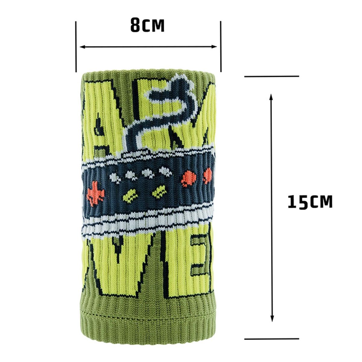 1 Pair Wrist Guards Extensions Pressure Sports Wrist Covers Green