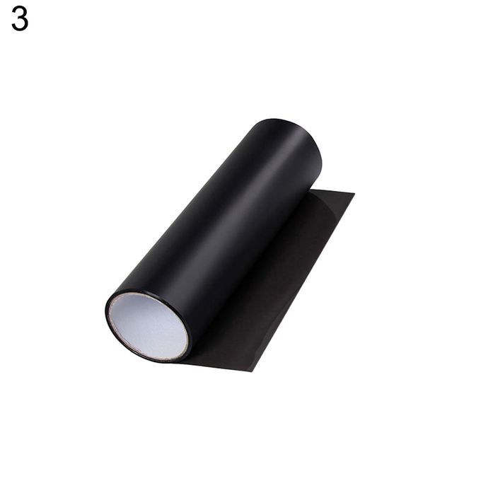30x120cm Auto Car Headlight Fog Light Tint-Matte Black