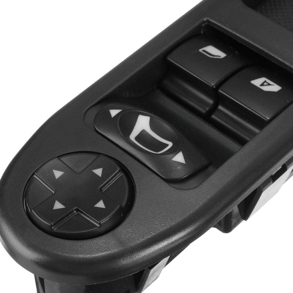 Left Hand Drive Side Passenger Electric Window Control Switch For Citroen C3 Picasso Peugeot 207