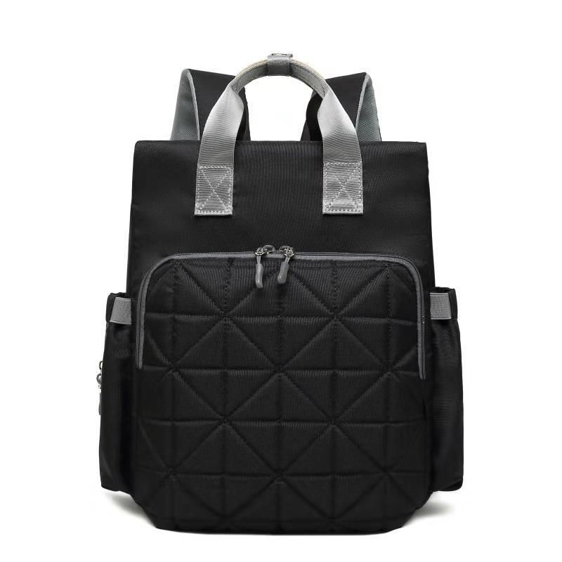 (Black)Multi-function Mom's Maternity Nappy Bag Large