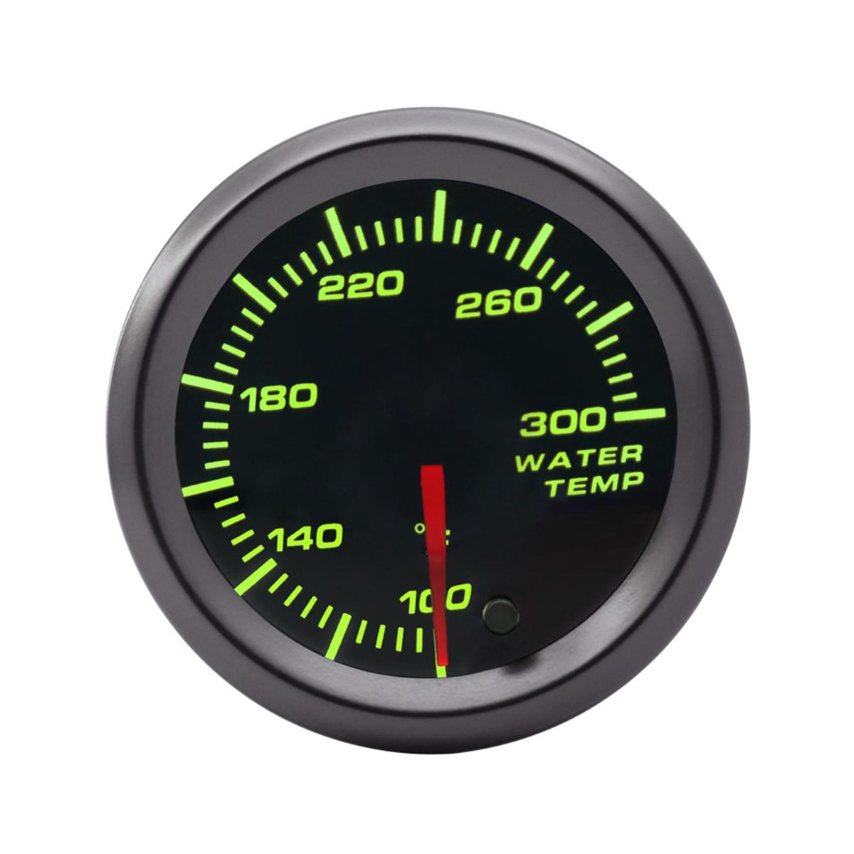 Gauge Meter Kit  52mm Diameter Smoked Lens GlowShift Tinted 7 Color LED Water Coolant   Temperature Temp Gauge Meter - °F
