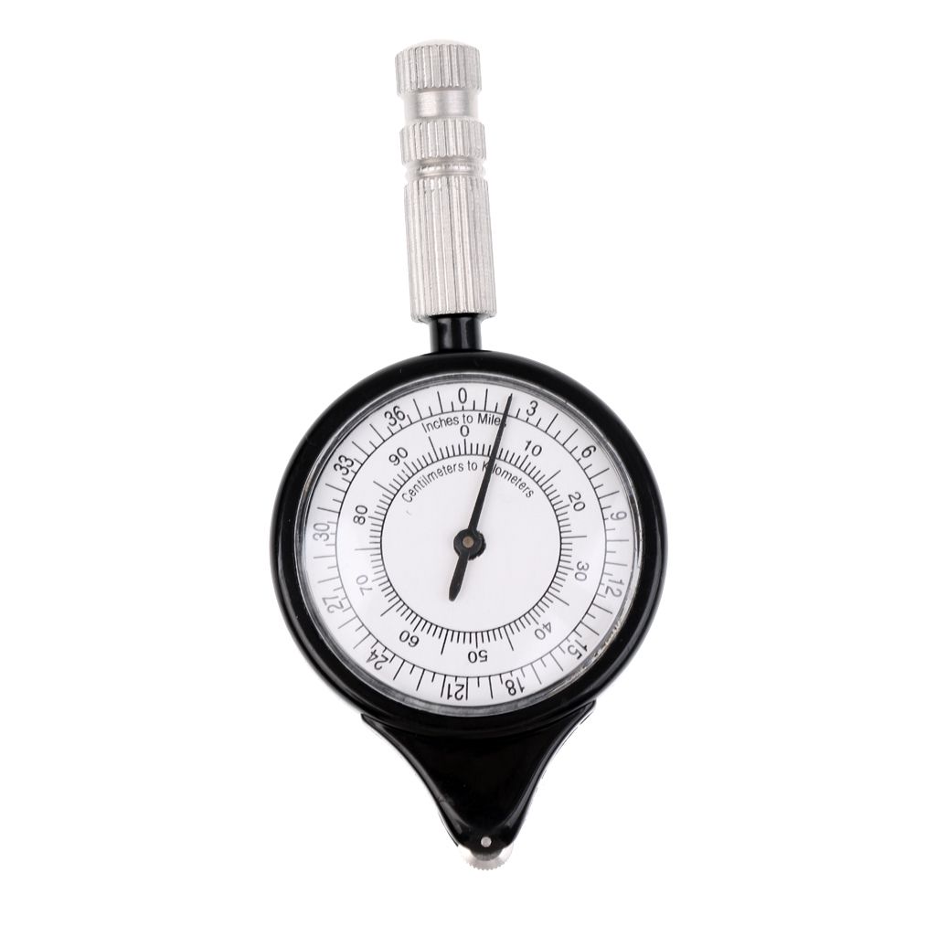 Engineering Plastic Map Measurer Distance Calculator Map