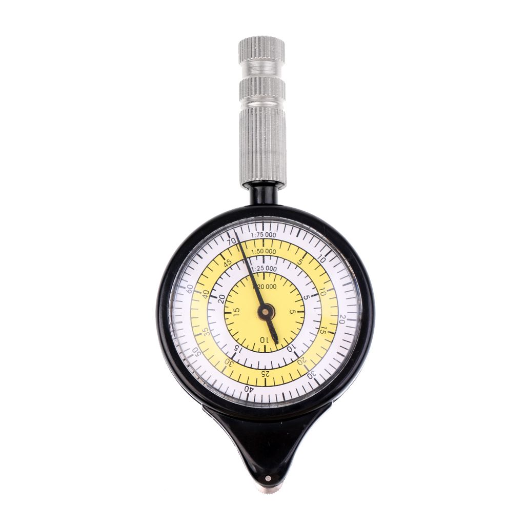 Engineering Plastic Map Measurer Distance Calculator Map