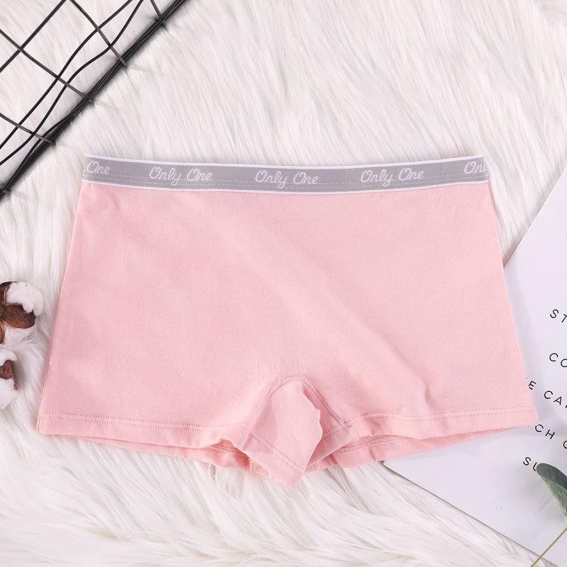 3 Pieces/Set Big Size Panties Women Cotton Boyshort Female Underwear