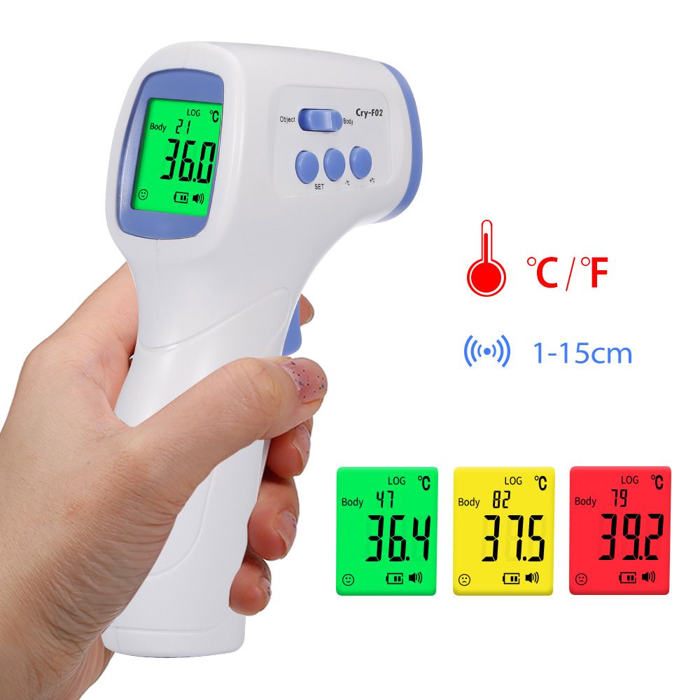 Digital Infrared Thermometer Temperature Gauge Object Non