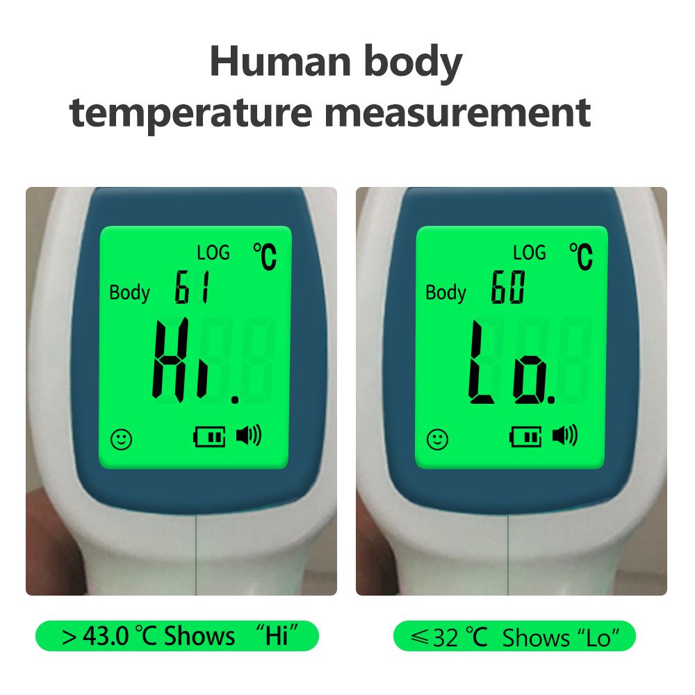 Digital Infrared Thermometer Temperature Gauge Object Non